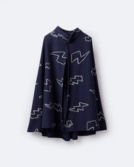 Toddler Lightning Bolt Dress Up Cape - Navy