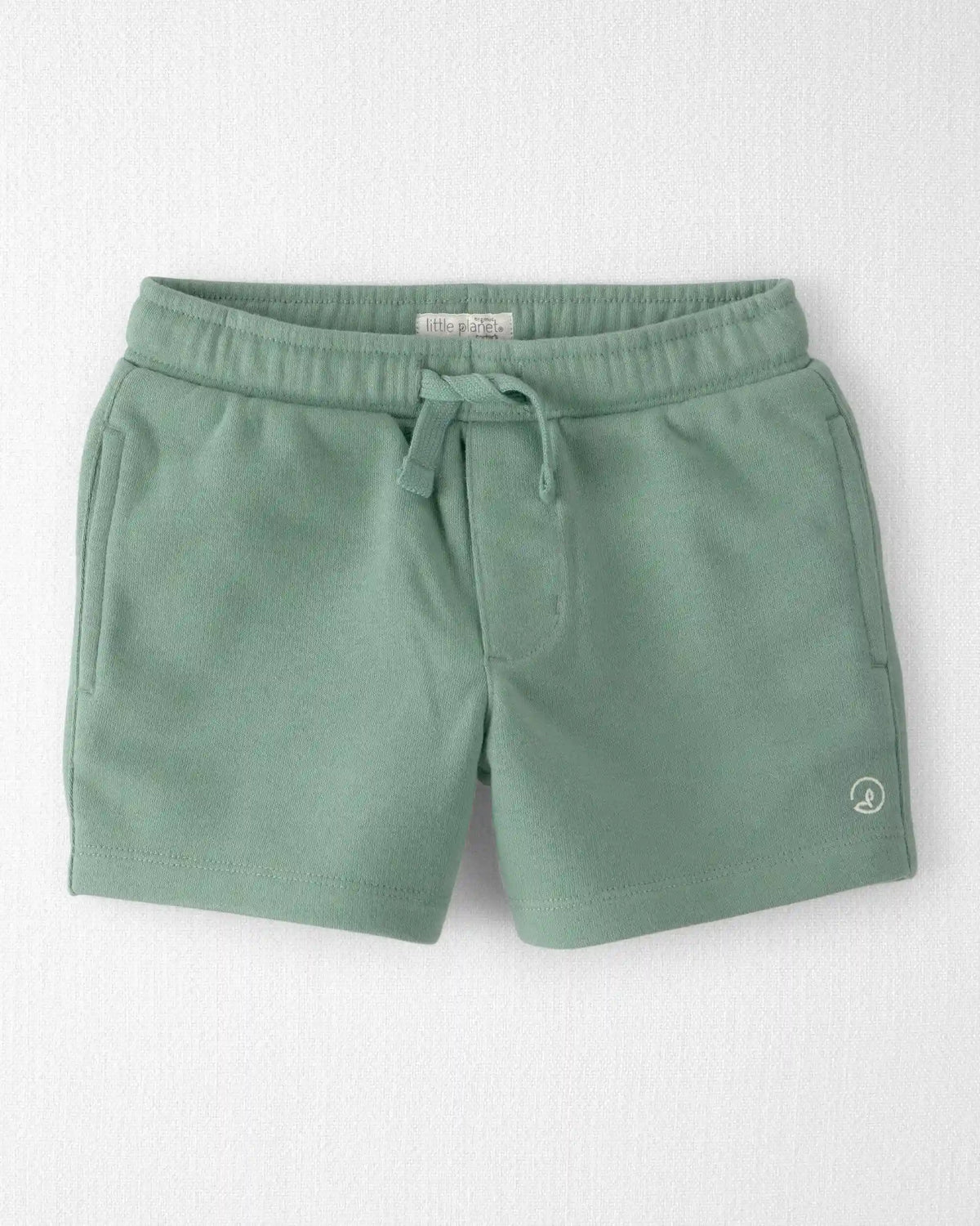 Toddler Boy Knit Shorts Made with Organic Cotton
