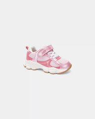 Toddler Girl Metallic Athletic Shoes - Pink