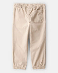 Toddler Boy  Cotton Everyday Pull-On Jogger - Khaki