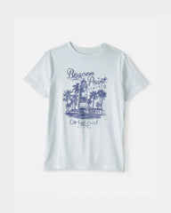Kids Lighthouse Graphic Tee - Blue