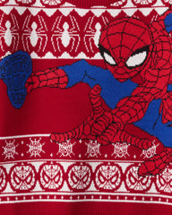 Boys ©Marvel Spider-Man Long-Sleeve Sweater - Red