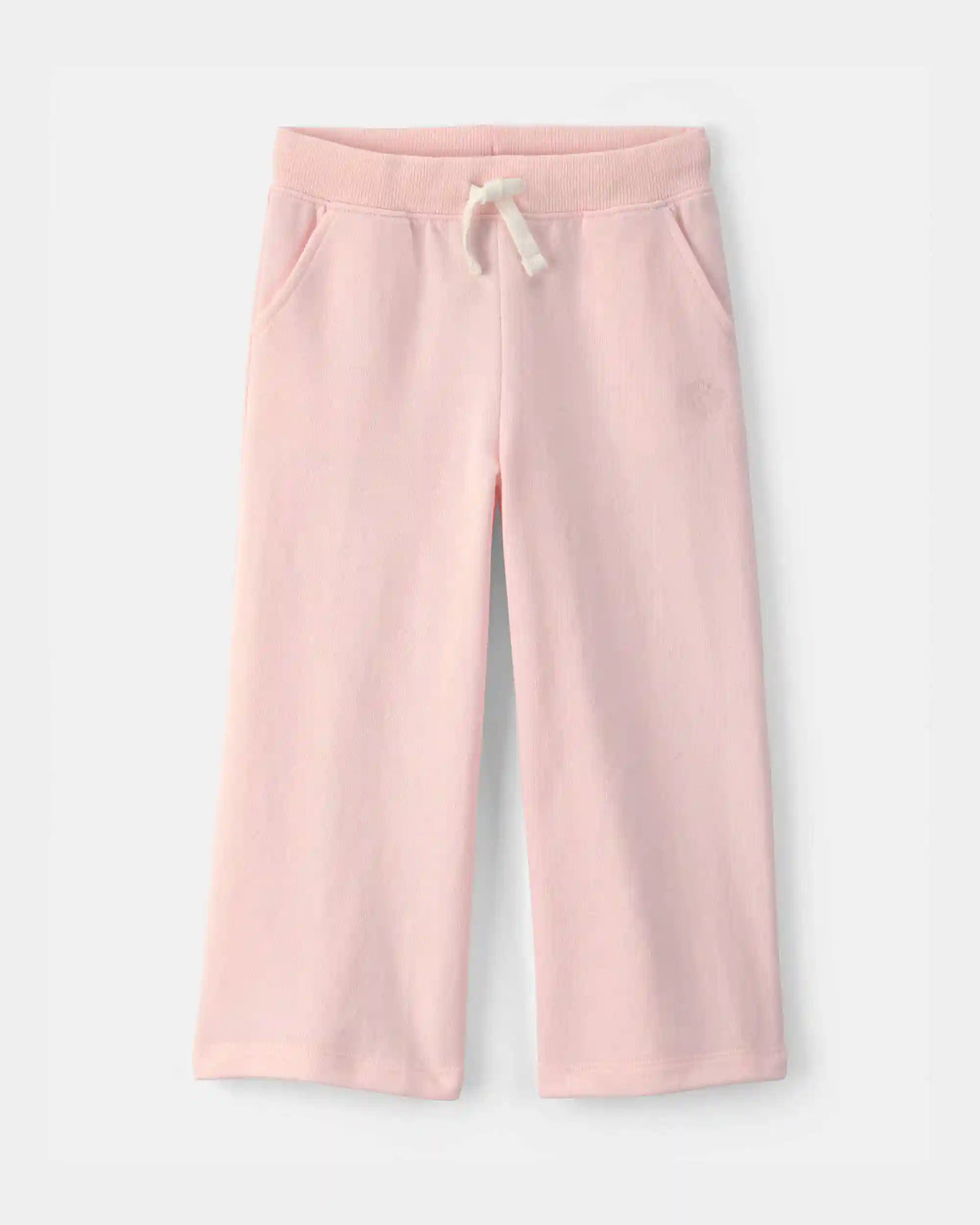 Toddler Girl French Terry Drawstring Pants - Pink