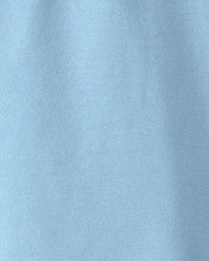 Toddler Boy 3-Pack Uniform Piqué Polo Shirts - Light Blue