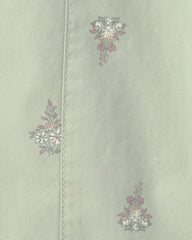 Toddler Girl Floral Barrel Pants - Green