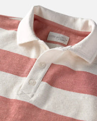Toddler Boy Polo Shirt Made with Organic Cotton in Stripes