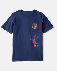 Boys Marvel™ Spider-Man Short-Sleeve Graphic Tee - Blue
