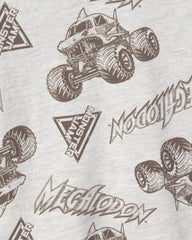 Toddler Boy 3-Pack Monster Jam Long-Sleeve Multipack Tops
