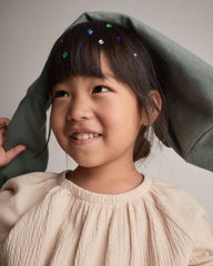 Toddler Girl Ruffle Top - Khaki