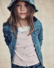 Girls Long-Sleeve Top - Purple