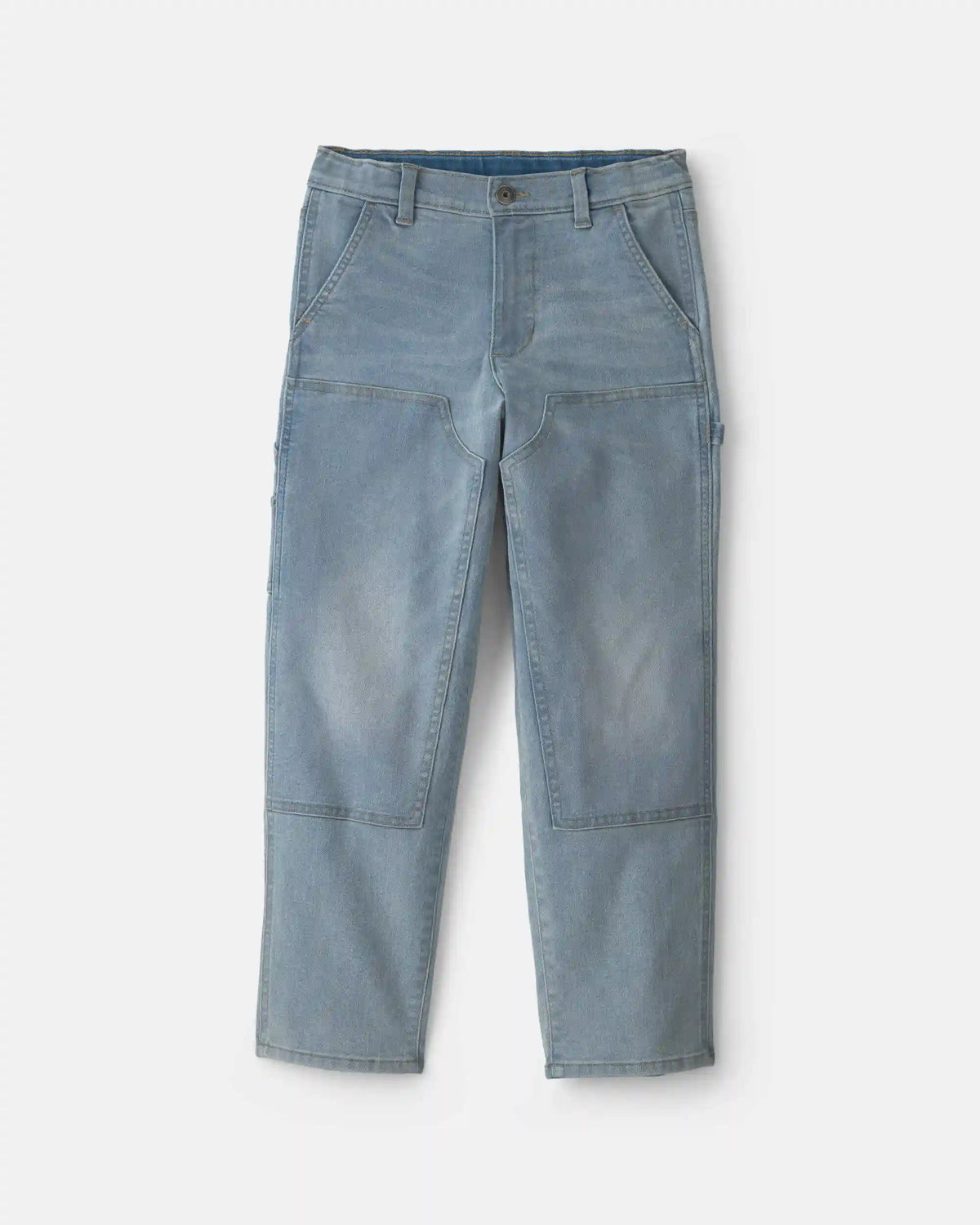 Boys Denim Baggy Jeans - Light Wash