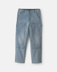 Boys Denim Baggy Jeans - Light Wash
