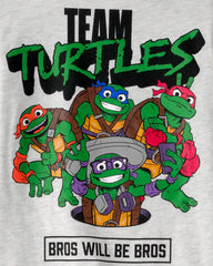 Boys Ninja Turtles Graphic Tee - Grey