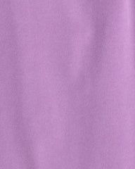 Girls Ribbed Pull-On Pants - Purple