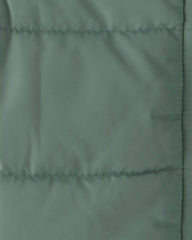 Baby Recycled Teddy Fleece Hooded Puffer Jacket