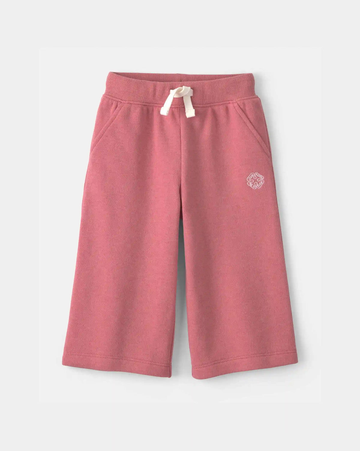 Baby Girl OshKosh Logo Fleece Drawstring Pants - Pink