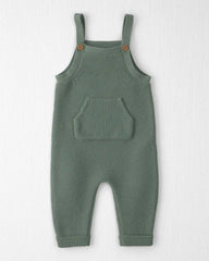 Baby Organic Cotton Sweater Knit Overalls