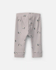 Baby Boy 2-Pack Penguin Pull-On Pants - Grey