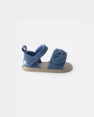Baby Girl Bow Sandals - Blue