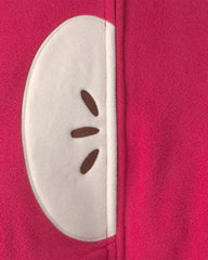 Baby 3-Piece Apple Halloween Long-Sleeve Costume - Red