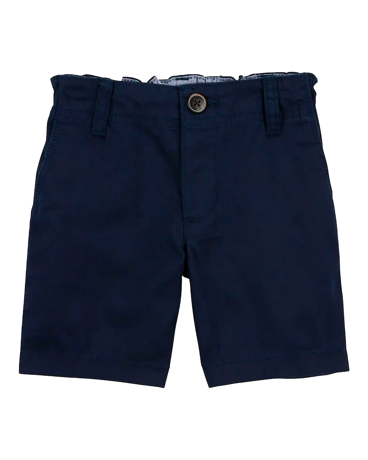 Baby Boy Stretch Chino Shorts - Navy