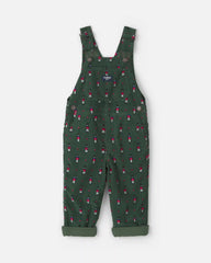 Toddler Boy Nutcracker Corduroy Overalls - Green