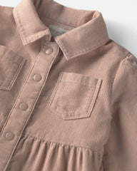 Toddler Girl Organic Cotton Corduroy Dress