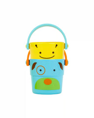 ZOO® Stack & Pour Buckets Baby Bath Toy