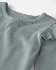 Toddler Girl 3-Pack Organic Cotton Rib Slim Fit Tops