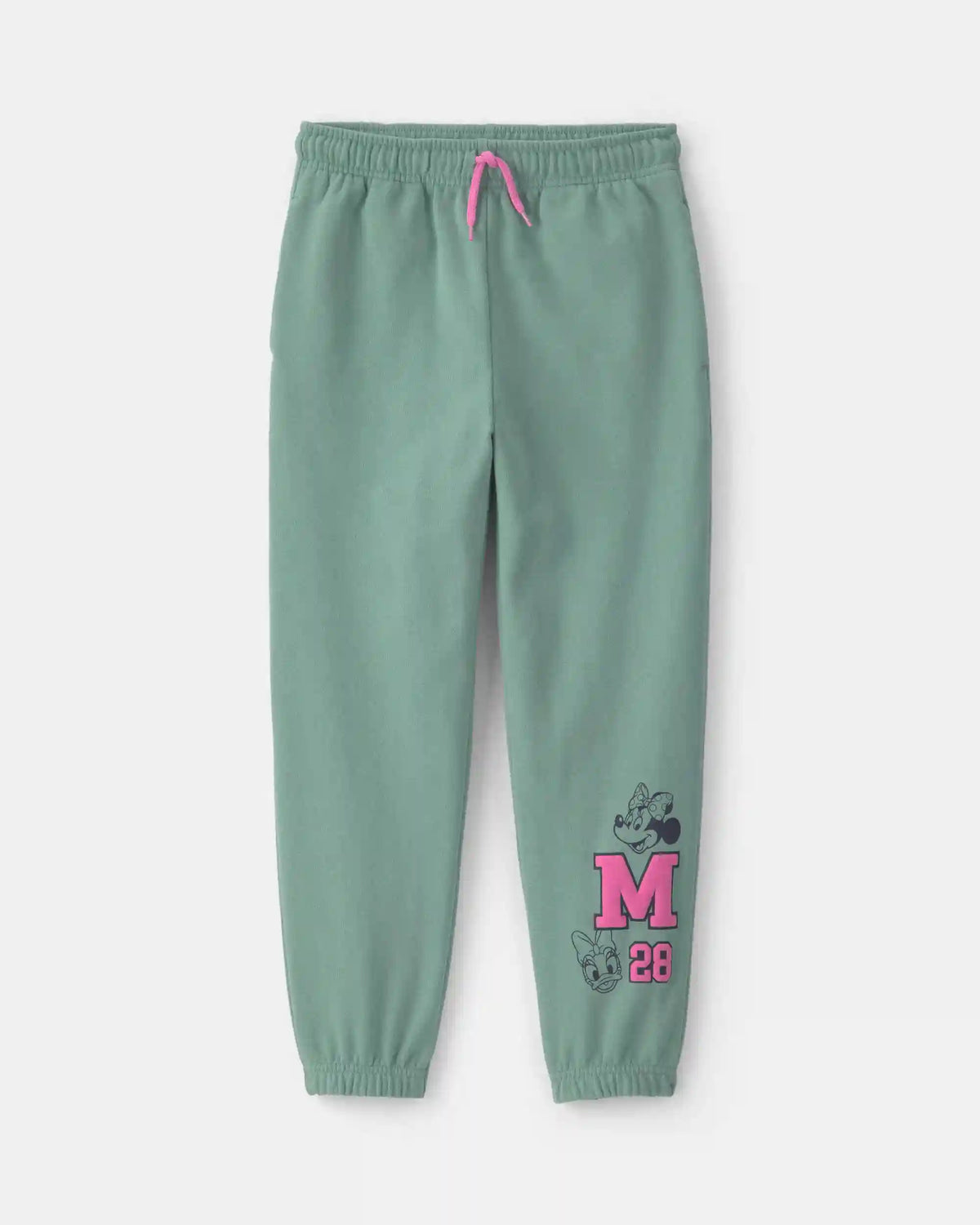 Girls Disney© Minnie Mouse Fleece Joggers - Green
