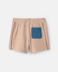 Toddler Boy French Terry Shorts - Tan