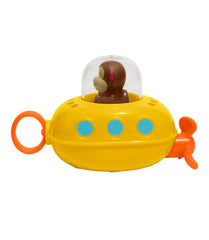 ZOO® Pull & Go Submarine Baby Bath Toy - Monkey