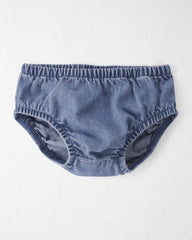 Baby Girl Organic Cotton Denim Dress