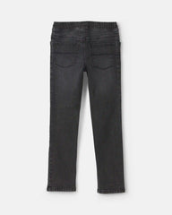 Boys Tapered Denim Jeans - Black