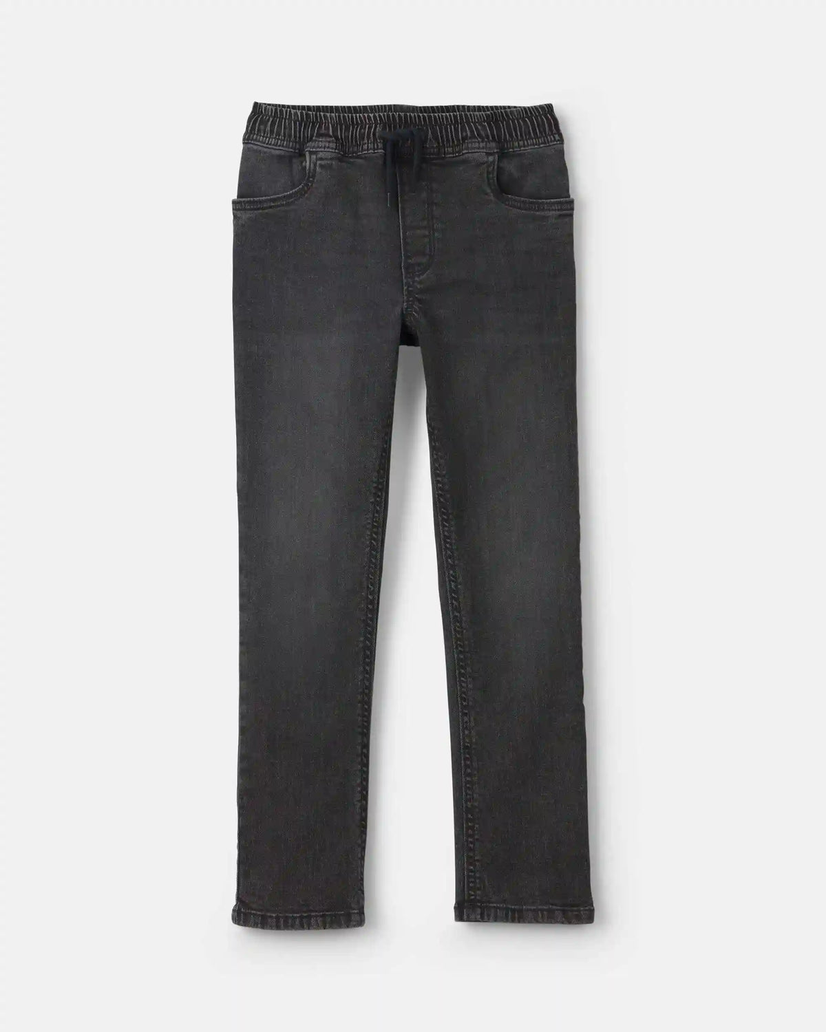 Boys Tapered Denim Jeans - Black