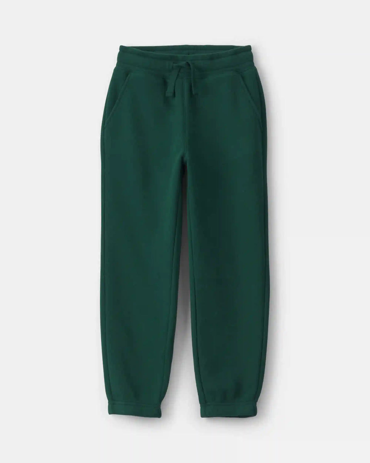 Boys Fleece Joggers - Dark Green