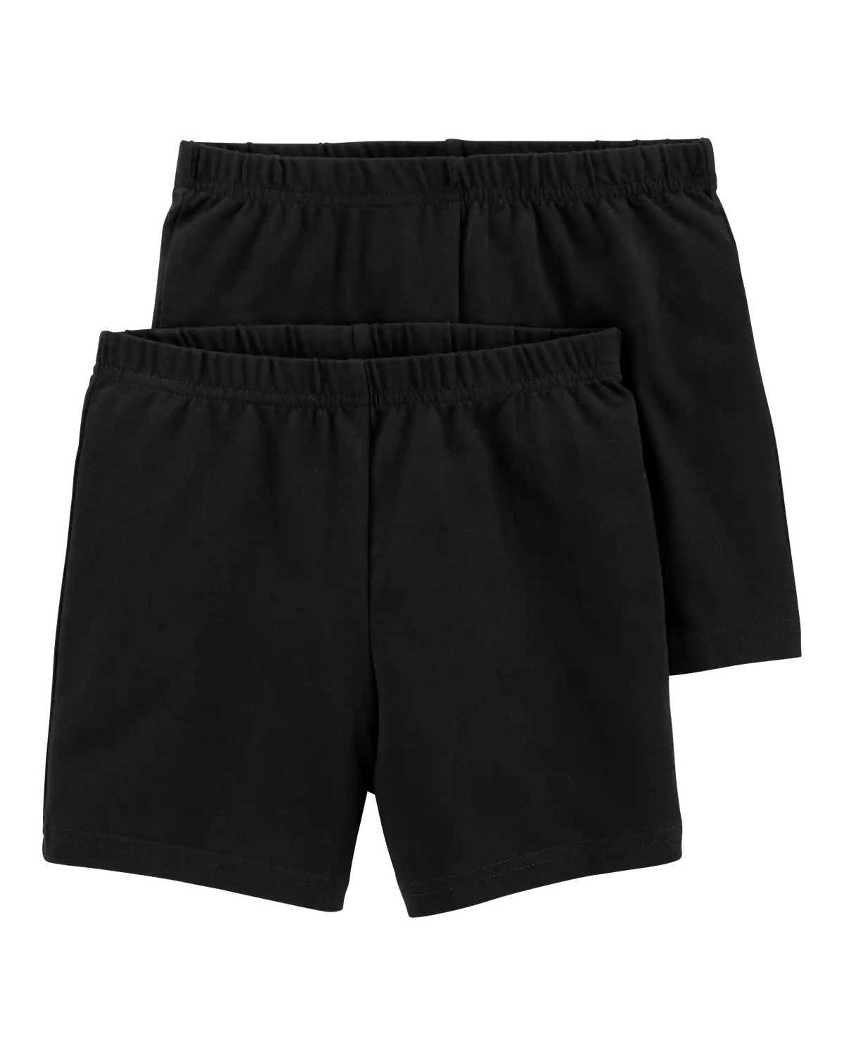 Girls 2-Pack Cartwheel Shorts - Black