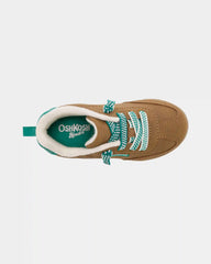 Toddler Boy Varsity Sneakers - Brown/Green