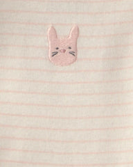 Baby Girl 3-Piece Bunny Terry Layering Set - Pink