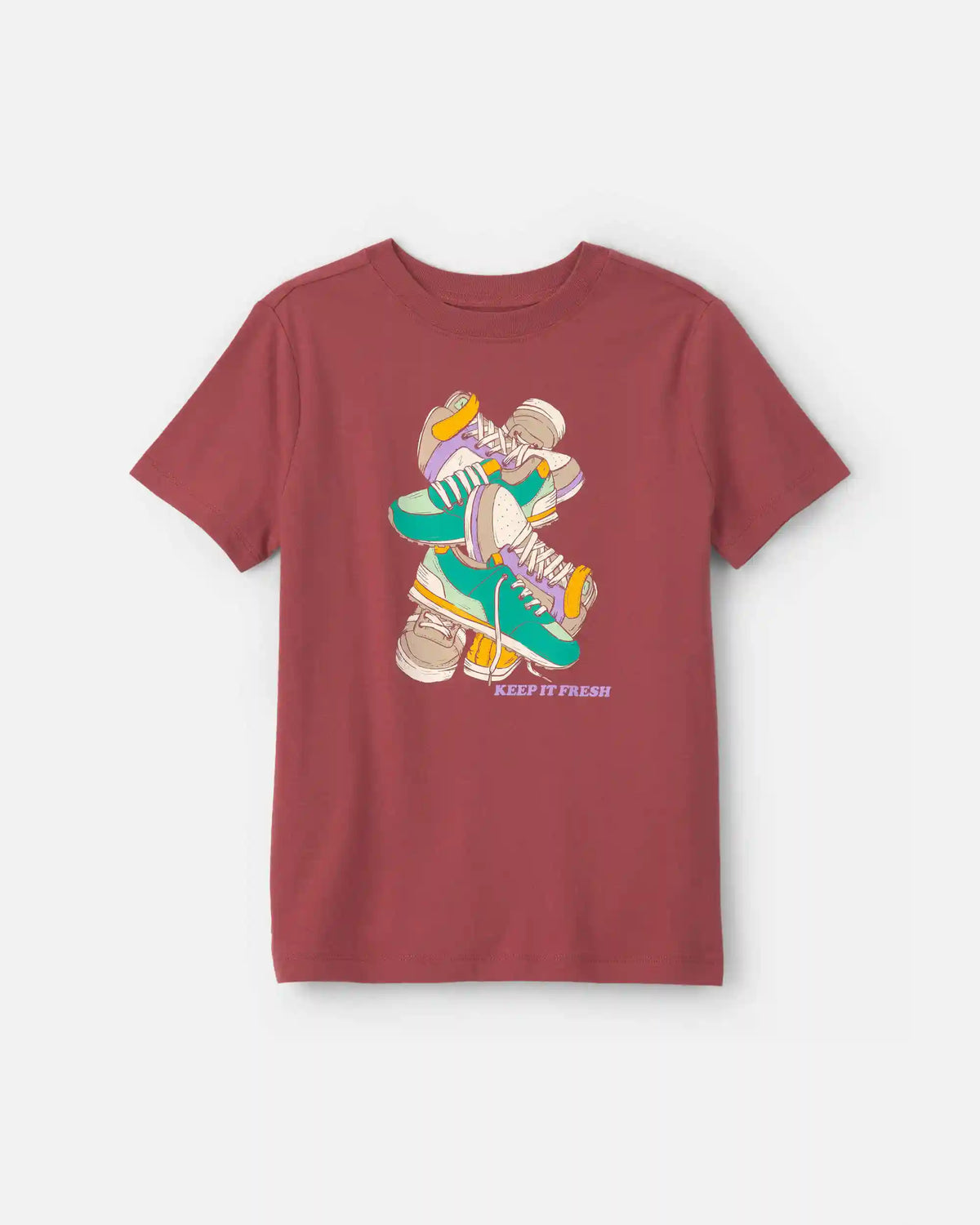 Boys Sneaker Graphic Tee - Red