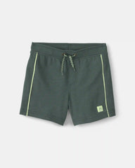 Toddler Boy French Terry Shorts - Olive Green