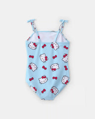 Girls 1-Piece Hello Kitty® Swimsuit - Blue