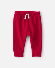 Baby 2-Piece 'Santa's Favorite' Long-Sleeve Top & Pant Set - Red
