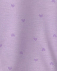 Girls 2-Pack Floral Night Gowns - Purple