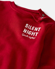 Baby Organic Cotton 'Silent Night' French Terry Bubble