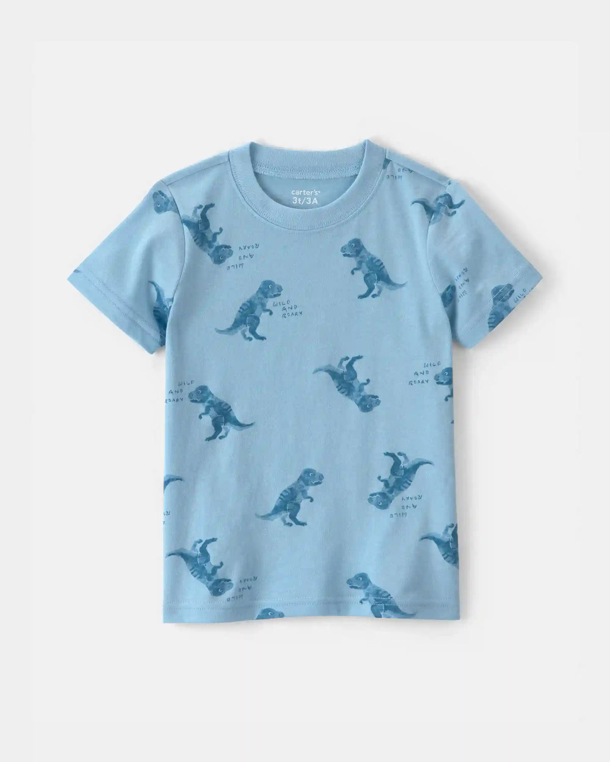 Toddler Boy Dinosaur T-Shirt - Blue