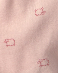Baby Girl Sheep Side-Snap Tank - Pink