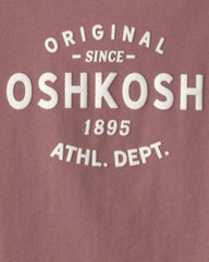 Toddler OshKosh Logo Graphic Tee - Brown