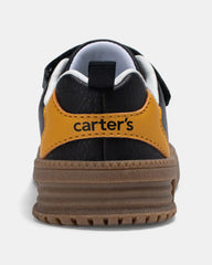 Toddler Boy Casual Sneakers - Black/Brown