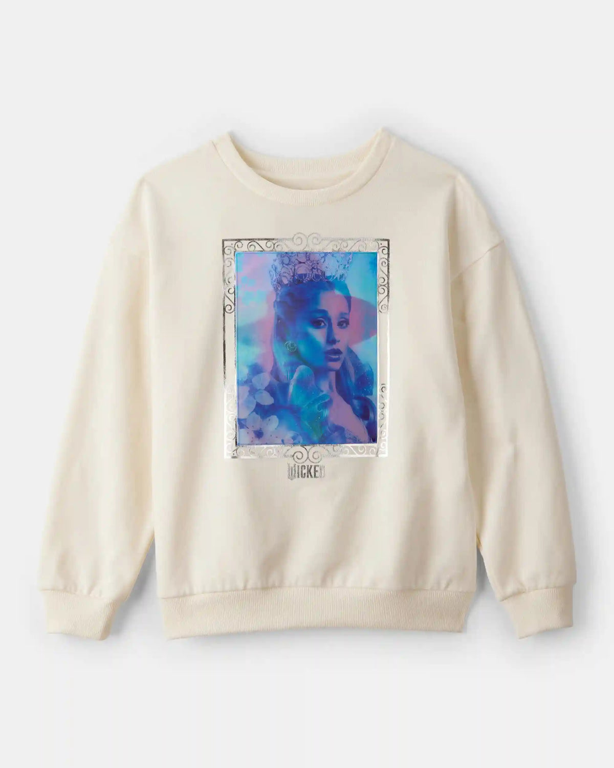 Girls Wicked Pullover Sweatshirt - Cream